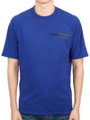 Grenoble Daynamic Short Sleeve T-Shirt Blue - MONCLER - BALAAN 2