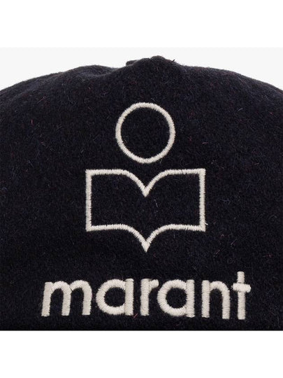 TYRONH Unisex Logo Ball Cap Midnight CQ0028 22H004J 30MI - ISABEL MARANT - BALAAN 2