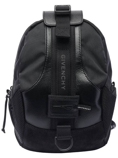 G-Trail Nylon Leather Sling Cross Bag Black - GIVENCHY - BALAAN 2