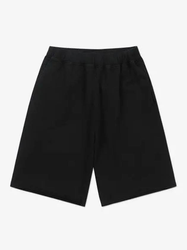 Premium Temple Square Shorts Pants Black STAR33000BLK - ARIES - BALAAN 1