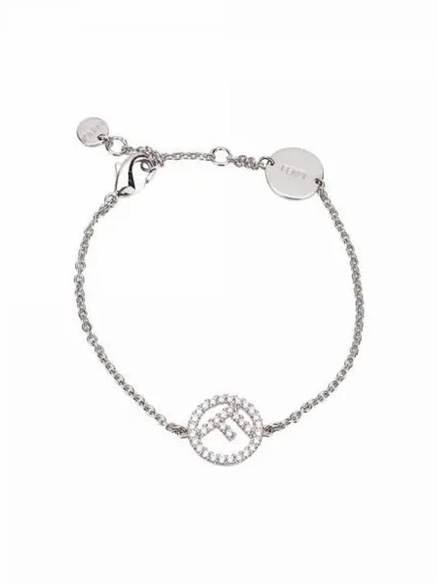 F is Fendi Bracelet Silver - FENDI - BALAAN 2