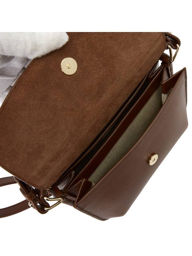 Sara Mini Shoulder Bag Nut Brown - A.P.C. - BALAAN 7