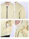 Classic Flight Leather Bomber Jacket Light Yellow - RICK OWENS - BALAAN 4