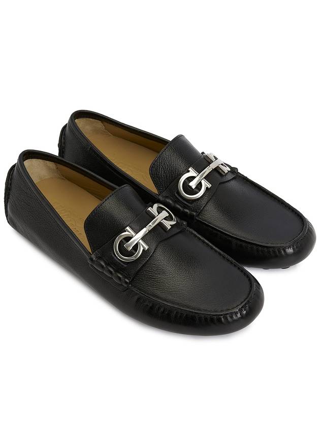 Ferragamo GRAZIOSO NERO 0758351 EE Men s Loafer Foot Ball - SALVATORE FERRAGAMO - BALAAN 3