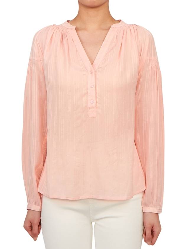 Women's Nipoa Blouse Pink - VANESSA BRUNO - BALAAN 1