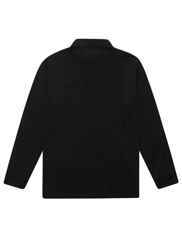 My Zip Welding Point Half Zip Up Long Sleeve 9132GAPR - BLACK&WHITE - BALAAN 3