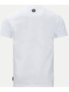 Logo short sleeve t shirt white men UTK0158PJY002N 01 - PHILIPP PLEIN - BALAAN 5