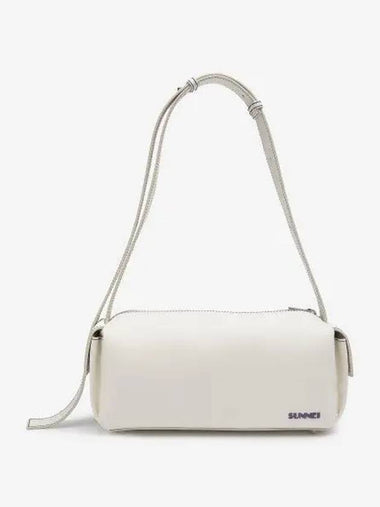 Bauletto shoulder bag white MACCWBAG017LTH0030117 - SUNNEI - BALAAN 1