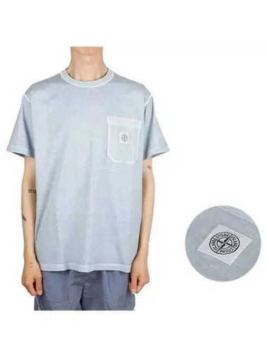 Logo patch short sleeve t shirt 270060 - STONE ISLAND - BALAAN 1