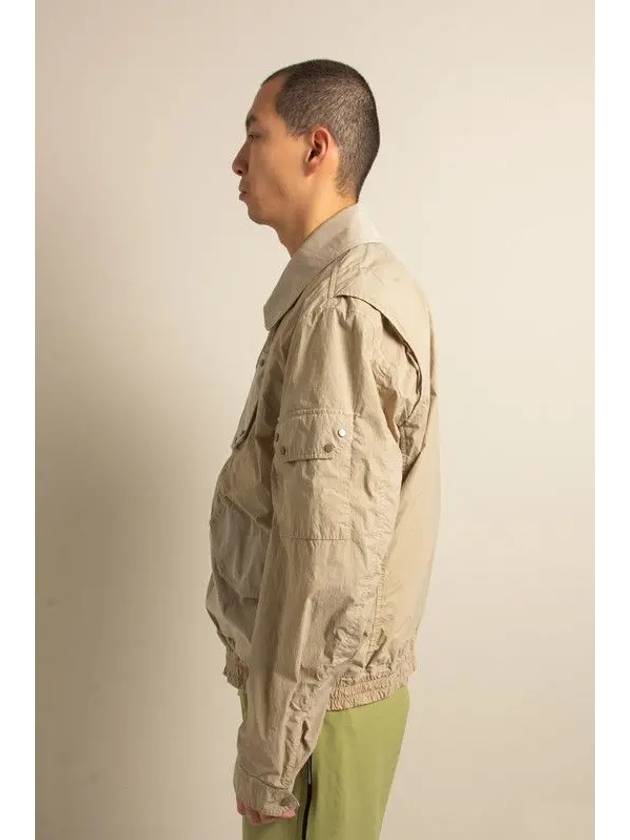 Pocket Bomber Jacket Beige - TEN C - BALAAN 5