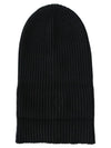 Wool Cashmere Beanie Black - MONCLER - BALAAN 5