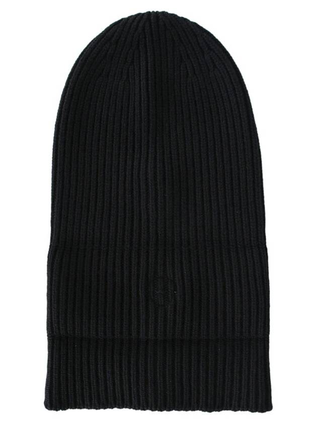 Wool Cashmere Beanie Black - MONCLER - BALAAN 5