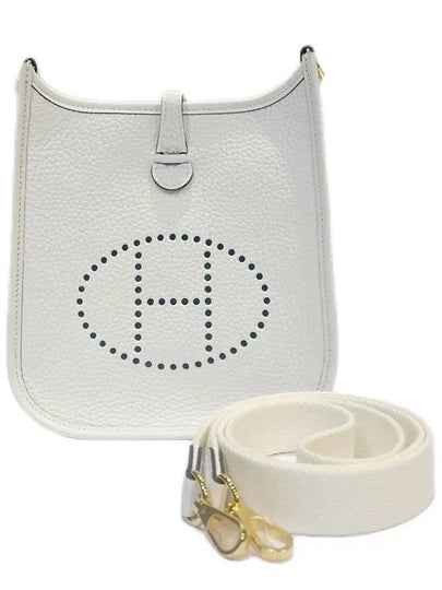 Evelyn TPM Trionclémence Cross Bag White Gold - HERMES - BALAAN 2