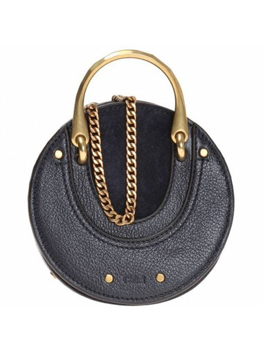 Pixie Nile Small Shoulder Bag Dark Blue - CHLOE - BALAAN 1