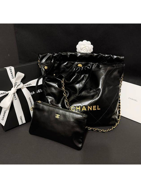 22 Bag Small Calfskin Chain Bag - CHANEL - BALAAN 2