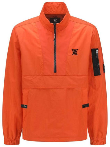 MEN RIBSTOP POINT ANORAK JACKET - ANEWGOLF - BALAAN 1