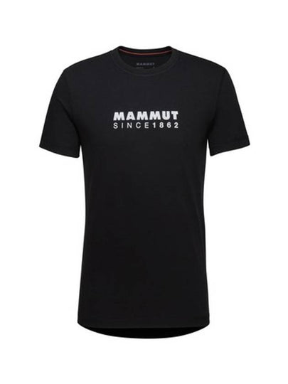 Core Logo Short Sleeve T-Shirt Black - MAMMUT - BALAAN 2