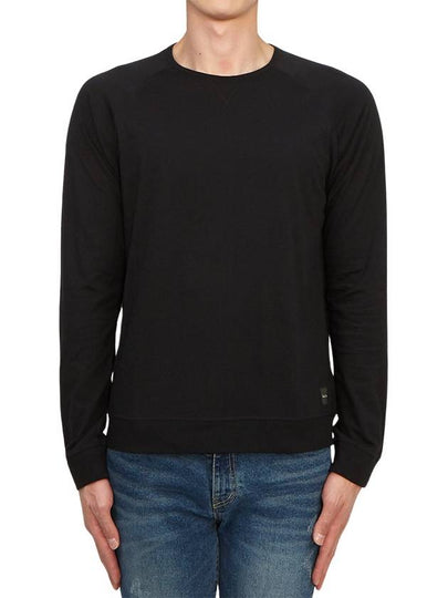 Men's Cotton Long Sleeve T-Shirt Black - PAUL SMITH - BALAAN 2