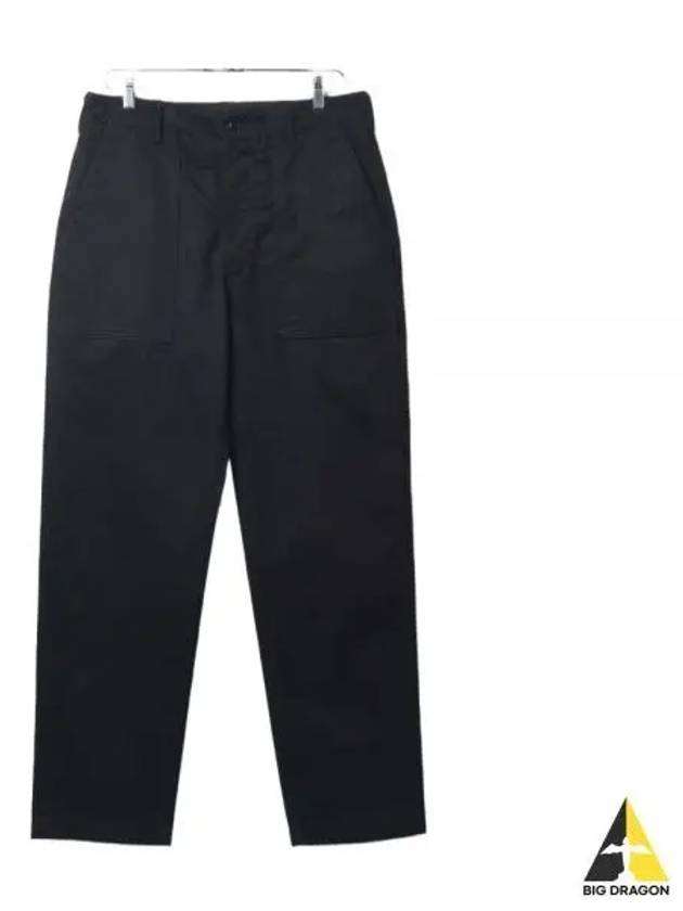 Fatigue Pant Black Cotton Bull Denim 23F1F004 NQ279 NL075 Pants - ENGINEERED GARMENTS - BALAAN 1