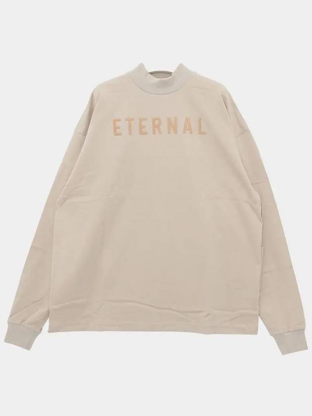 Eternal Crew Neck Cotton Long Sleeve T-Shirt Cement - FEAR OF GOD - BALAAN 4