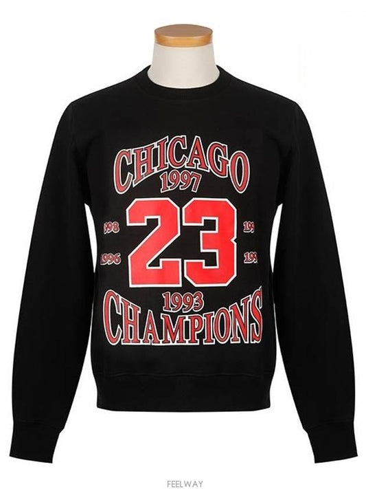 NUW18286 009 CHICAGO black sweatshirt - IH NOM UH NIT - BALAAN 1