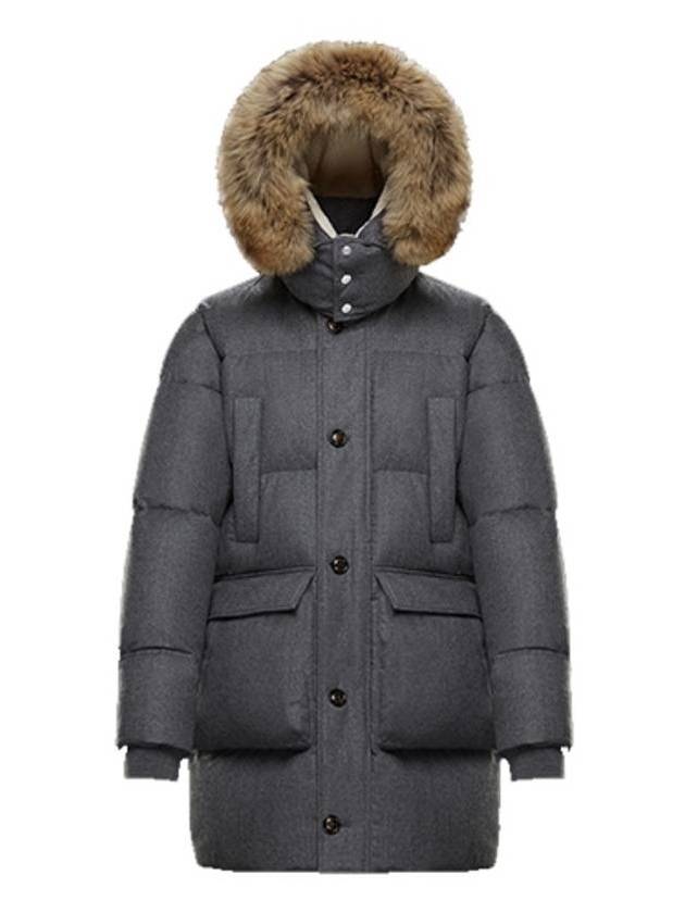 Men's Vilaine Down Padding Gray - MONCLER - BALAAN 1