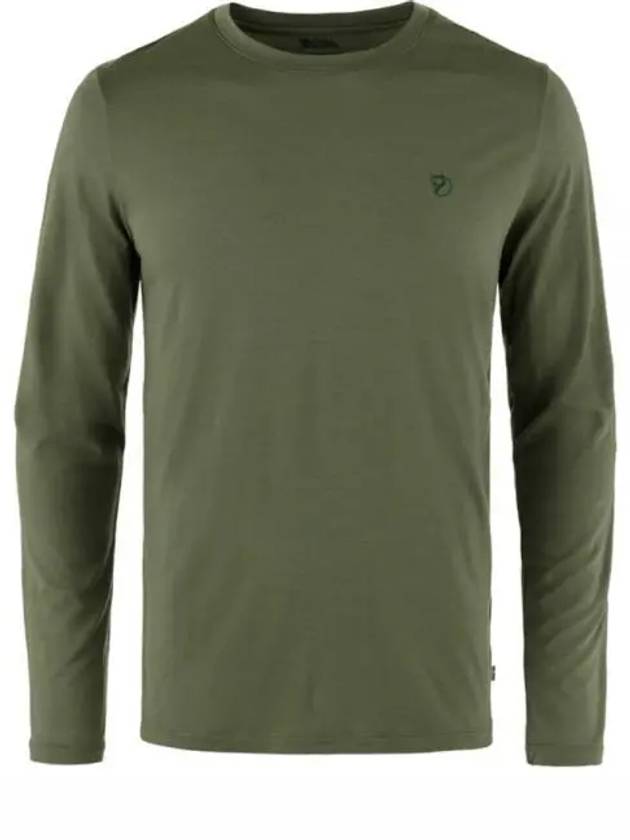 Men s Abisko Wool LS T Shirt 87194625 M Laurel Green - FJALL RAVEN - BALAAN 2