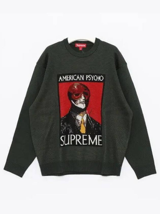 American Psycho Sweatshirt Men s FW23SK43 GREEN 1038893 - SUPREME - BALAAN 1