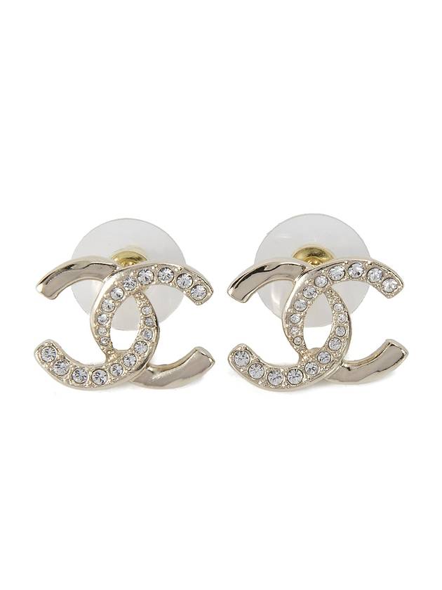 CC Logo Metal Earrings Gold - CHANEL - BALAAN 1