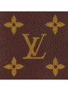 Brazza Monogram Long Wallet Macassar - LOUIS VUITTON - BALAAN 5