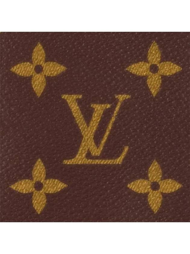 Brazza Monogram Long Wallet Macassar - LOUIS VUITTON - BALAAN 5