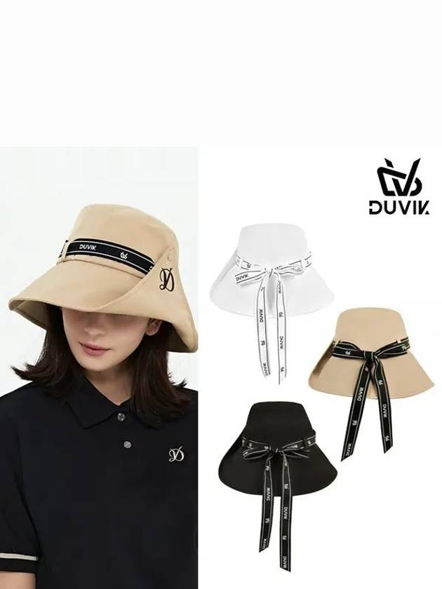 Wide Brim Unbalanced Bucket Hat DD1WAP743BK - DUVIK - BALAAN 2