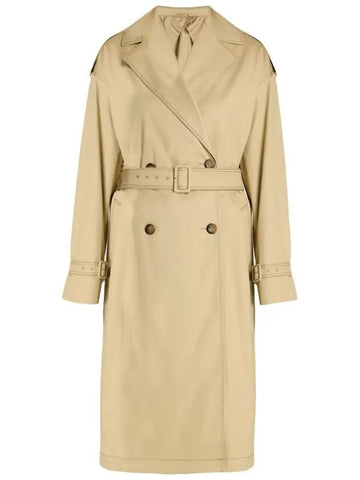 PALMIZI Belted Trench Coat Beige 2426026021 001 - MAX MARA - BALAAN 1