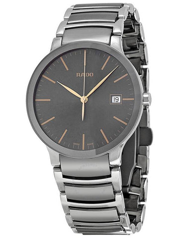 Rado Centrix Grey Dial Stainless Steel Men's Watch R30927132 - RADO - BALAAN 1