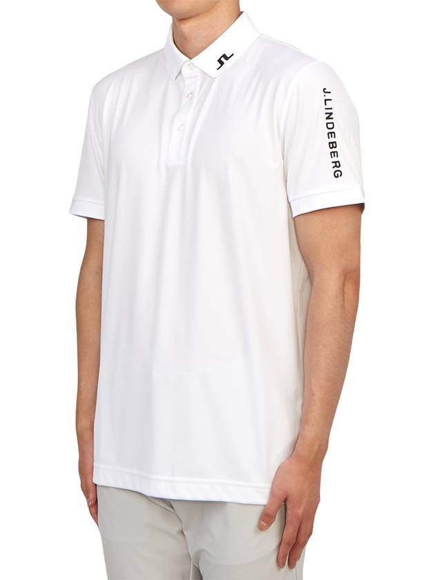 Tour Tech Slim Fit Polo GMJT09822 0000 Men's Tour Tech Slim Fit Polo - J.LINDEBERG - BALAAN 3