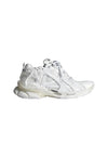 Runner Embroidered Logo Low Top Sneakers White - BALENCIAGA - BALAAN 4