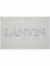 Embroidered Logo Sweatshirt Grey - LANVIN - BALAAN 4