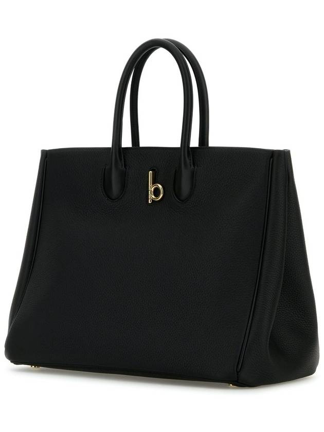 Rocking Horse Medium Tote Bag Black - BURBERRY - BALAAN 4