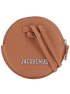 Le Pitchou Round Coin Purse Brown - JACQUEMUS - BALAAN 3