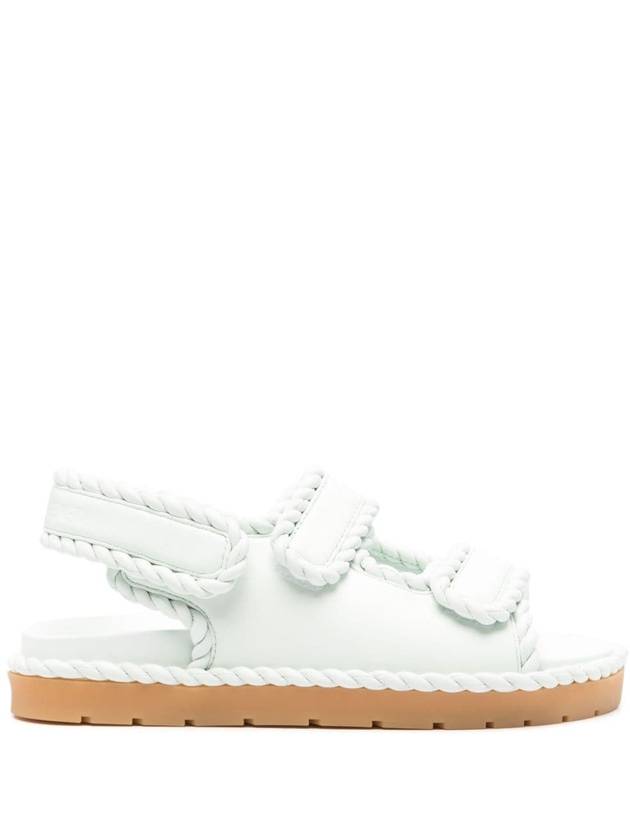 Jack Flat Sandals Glacier - BOTTEGA VENETA - BALAAN 8