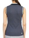 Women's Scale Sleeveless Navy - HORN GARMENT - BALAAN 5