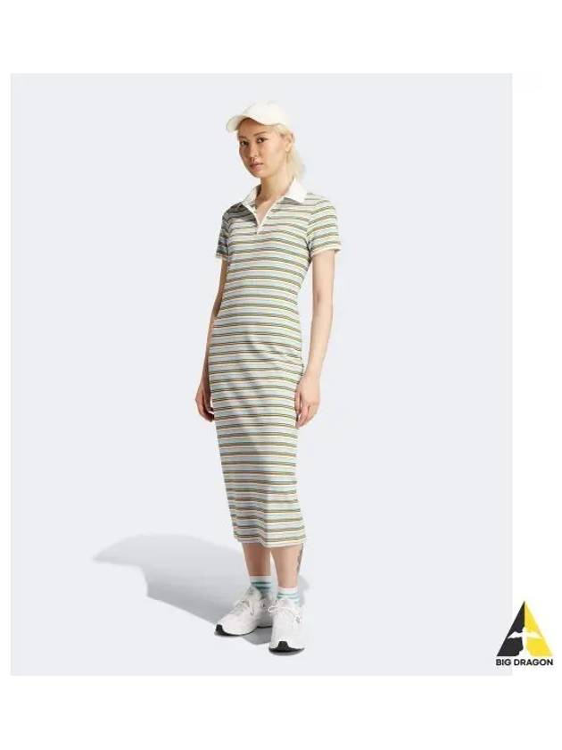 adidas 80s striped dress sky blue JC6179 - ADIDAS - BALAAN 1