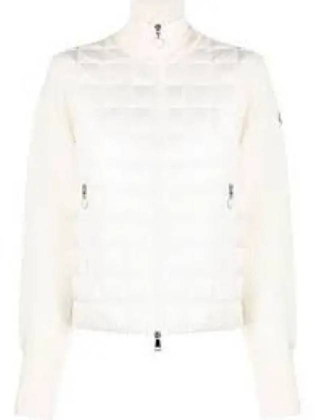 9B00003 M1131 030 Wool padded cardigan 1289557 - MONCLER - BALAAN 1