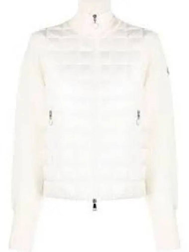 9B00003 M1131 030 Wool padded cardigan 1289557 - MONCLER - BALAAN 1