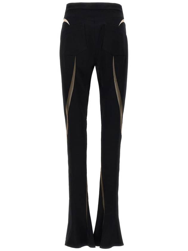 Mugler Mesh Insert Leggings - MUGLER - BALAAN 2