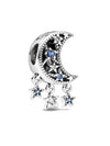 Star Crescent Moon Charm Silver - PANDORA - BALAAN 1