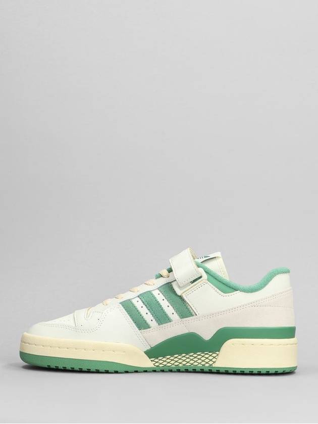 Adidas Forum 84 Low Top Sneakers Green Ivory - ADIDAS - BALAAN 4