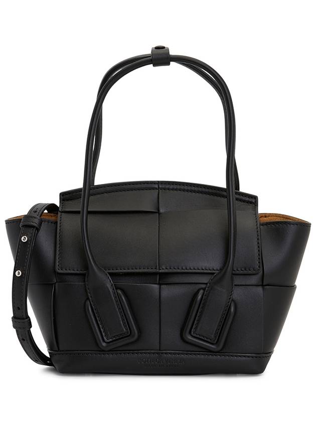 Arco Mini Tote Bag Black - BOTTEGA VENETA - BALAAN 2