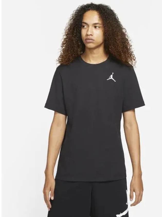 Jordan Jumpman Crew Neck Short Sleeve T Shirt Black - NIKE - BALAAN 2