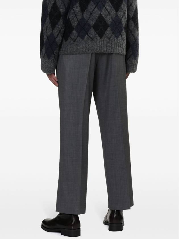 Pleated Detail Straight Pants Grey - OUR LEGACY - BALAAN 5